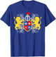 Knight Armour with Lions on Breast Armour Medieval Knight T-Shirt - T-Shirt | Royal