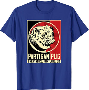 Portland Brewery Logo for Beer and Dogs Craft Beer Lovers T-Shirt - T-Shirt | Royal