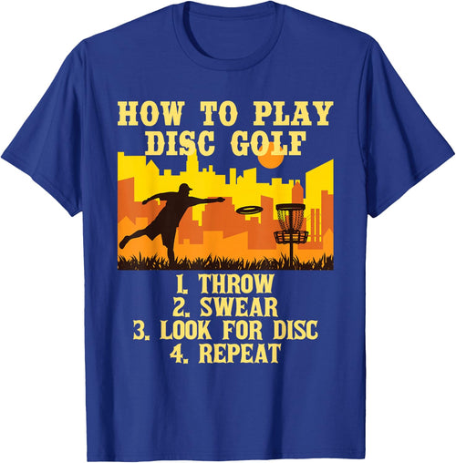 How to Play - Disc Golf Player Flying Disc Golfer