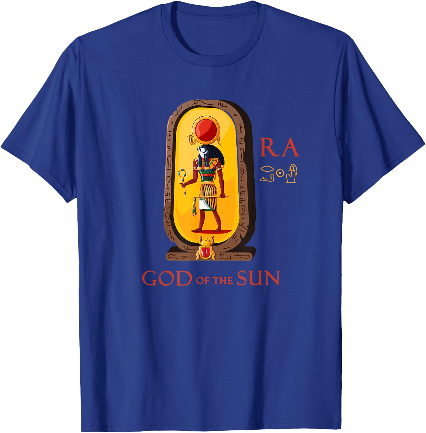 RA Ancient Egyptian God of the Sun T-Shirt - T-Shirt | Royal