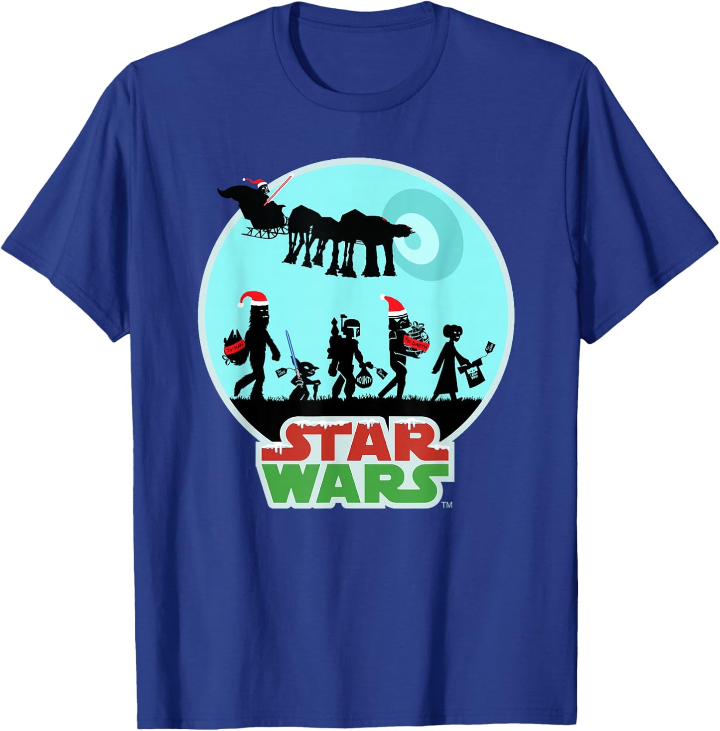 Star Wars Characters Holiday Gifts Death Star T-Shirt - T-Shirt | Royal