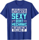 Sexy boat mechanic T-Shirt - T-Shirt | Royal