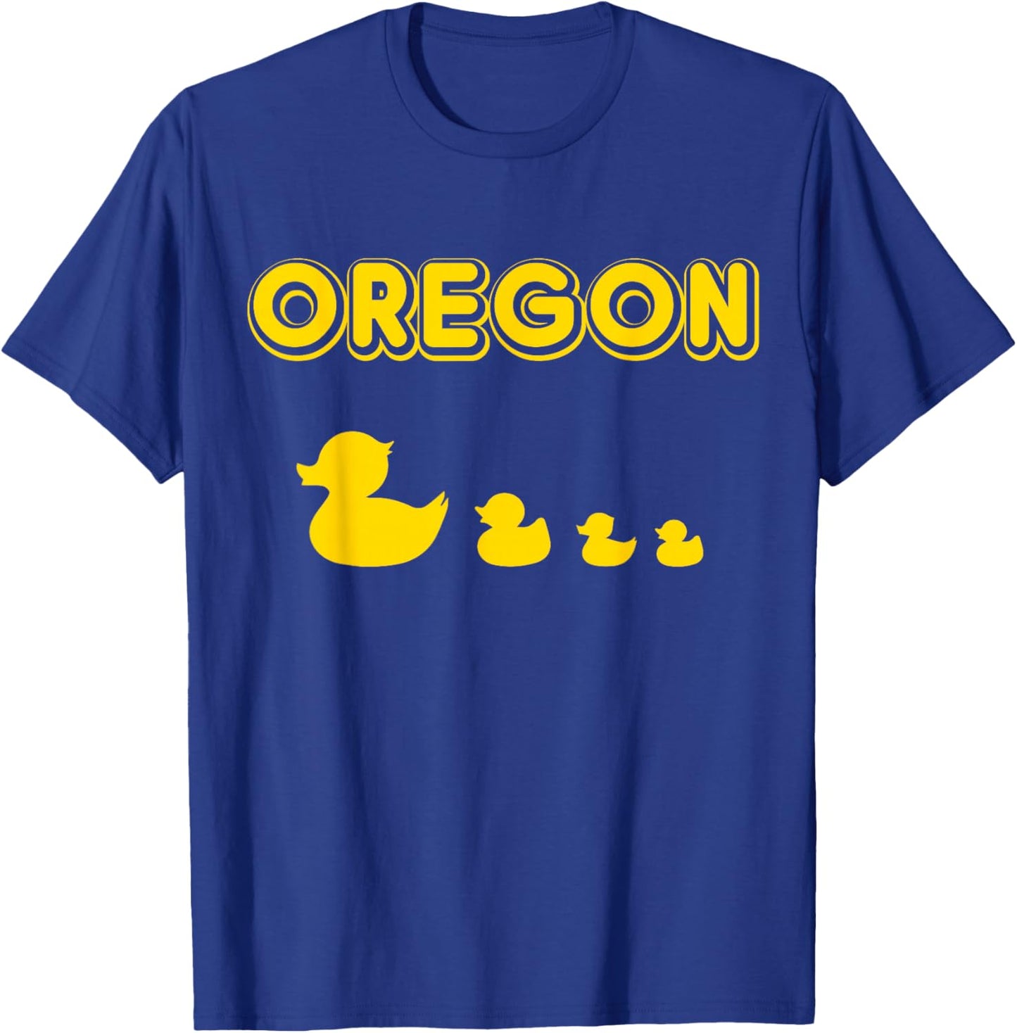 Oregon Duck Family T-Shirt - T-Shirt | Royal