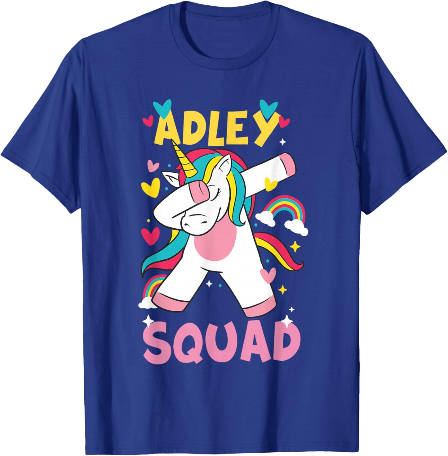 Adley Merch Unicorn Design T-Shirt - T-Shirt | Royal
