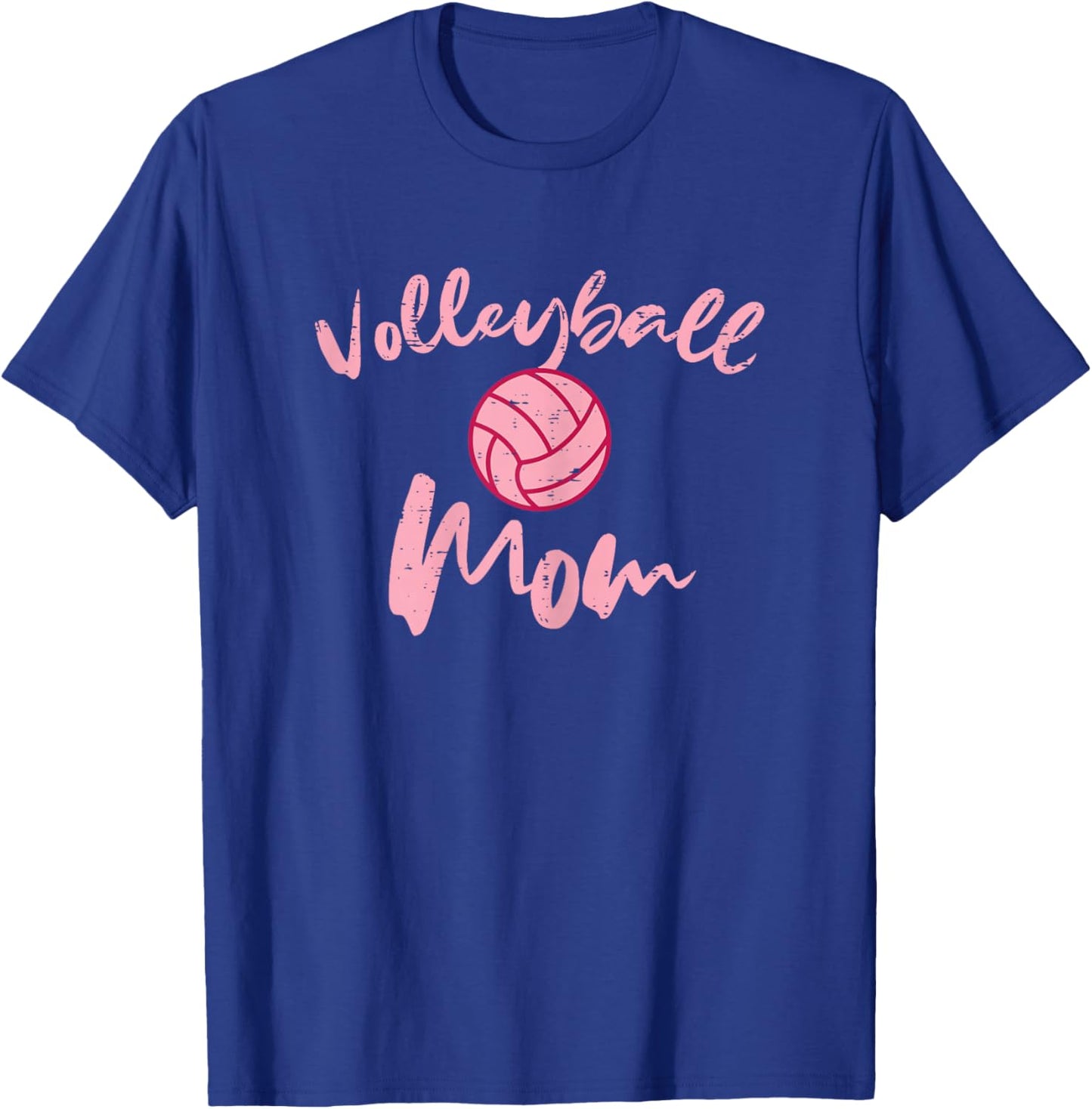 Volleyball Mom Cute Mothers Day Sports Mama Mommy Women T-Shirt - T-Shirt | Royal