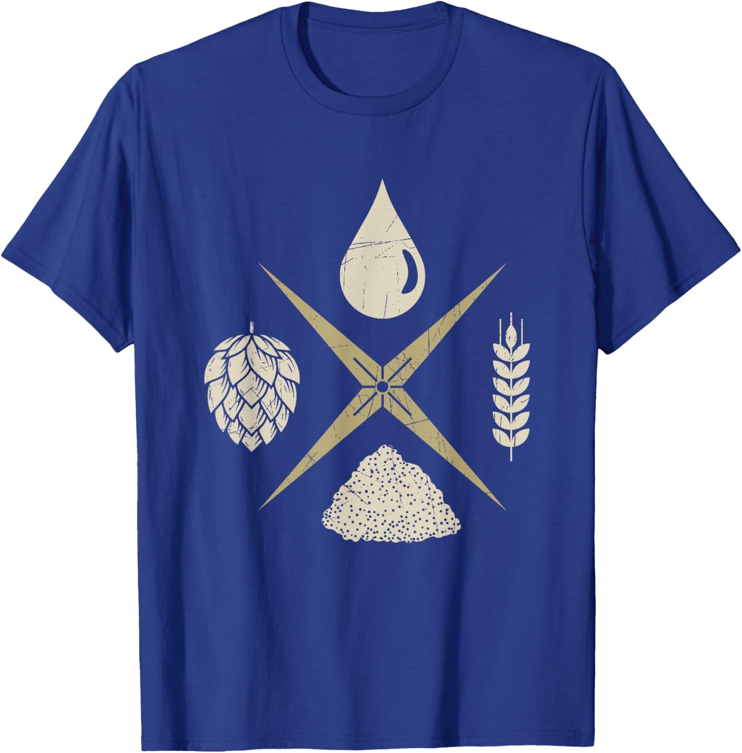Beer Brewer Homebrew Craft Beer IPA Ale Gift T-Shirt - T-Shirt | Royal