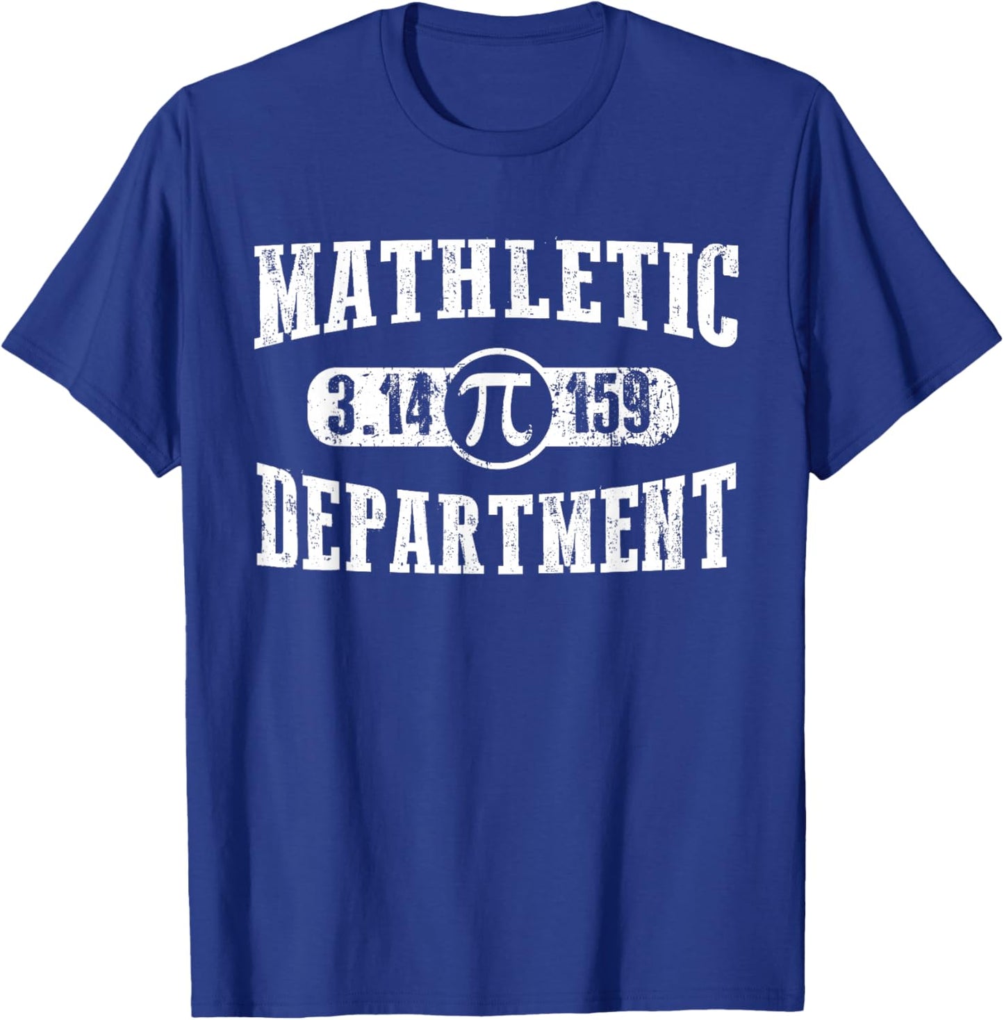 Happy Pi Day 3.14 Pi Math Mathletic Department Teacher Kids T-Shirt - T-Shirt | Royal