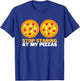 Stop Staring at My Pizza Party Women Funny Pizza T-Shirt - T-Shirt | Royal