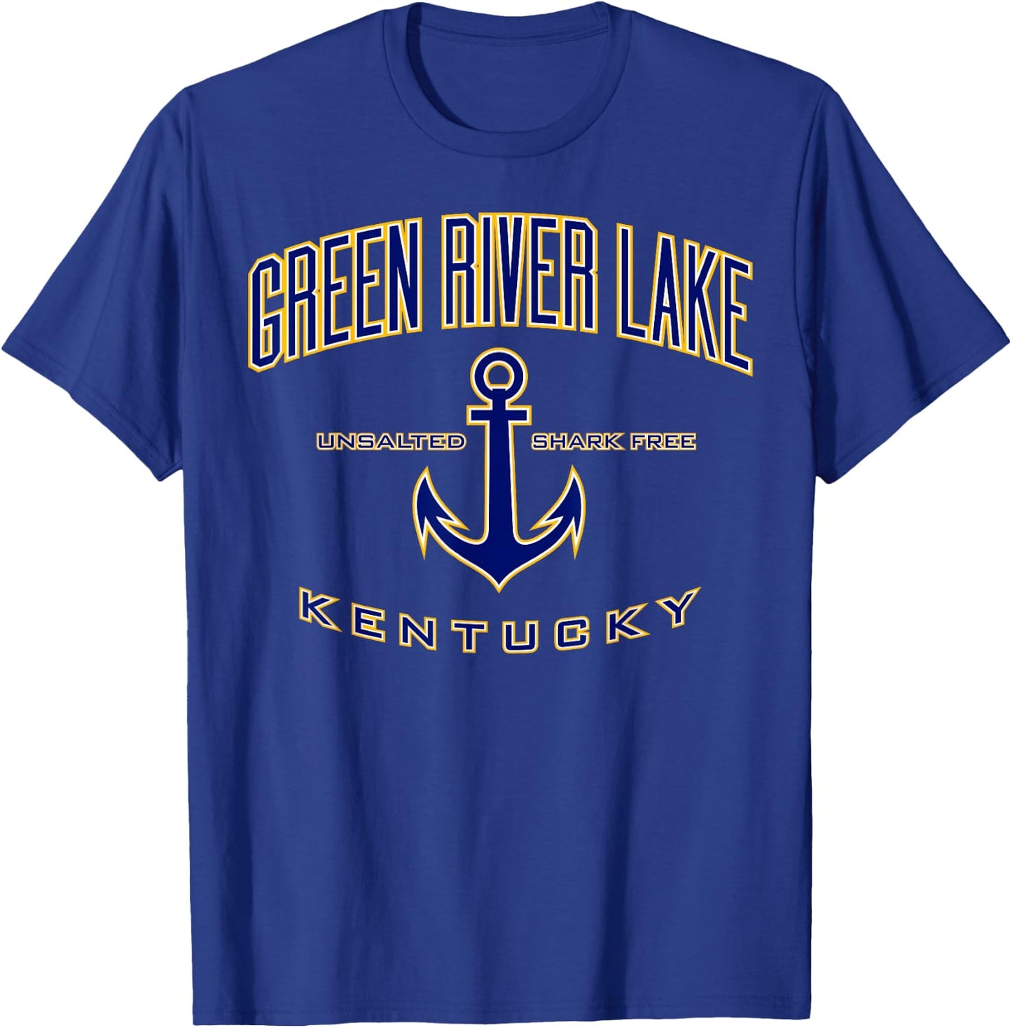 Green River Lake Shirt , Men, Girls & Boys T-Shirt - T-Shirt | Royal