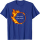 On Fire for GOD – Revelation 3:15 Christian Faith Quote T-Shirt - T-Shirt | Royal