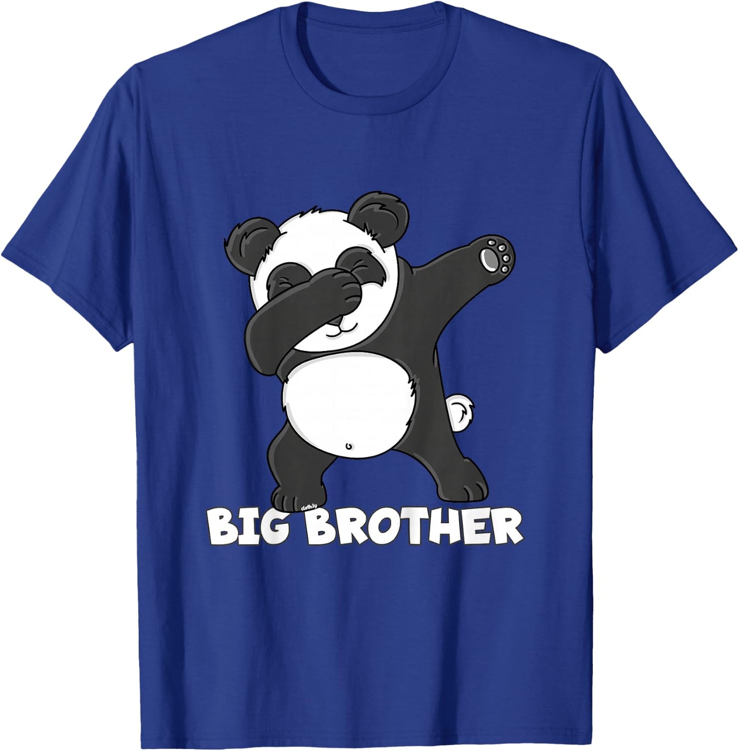 Kids Big Brother Shirt Dabbing Panda T-Shirt - T-Shirt | Royal
