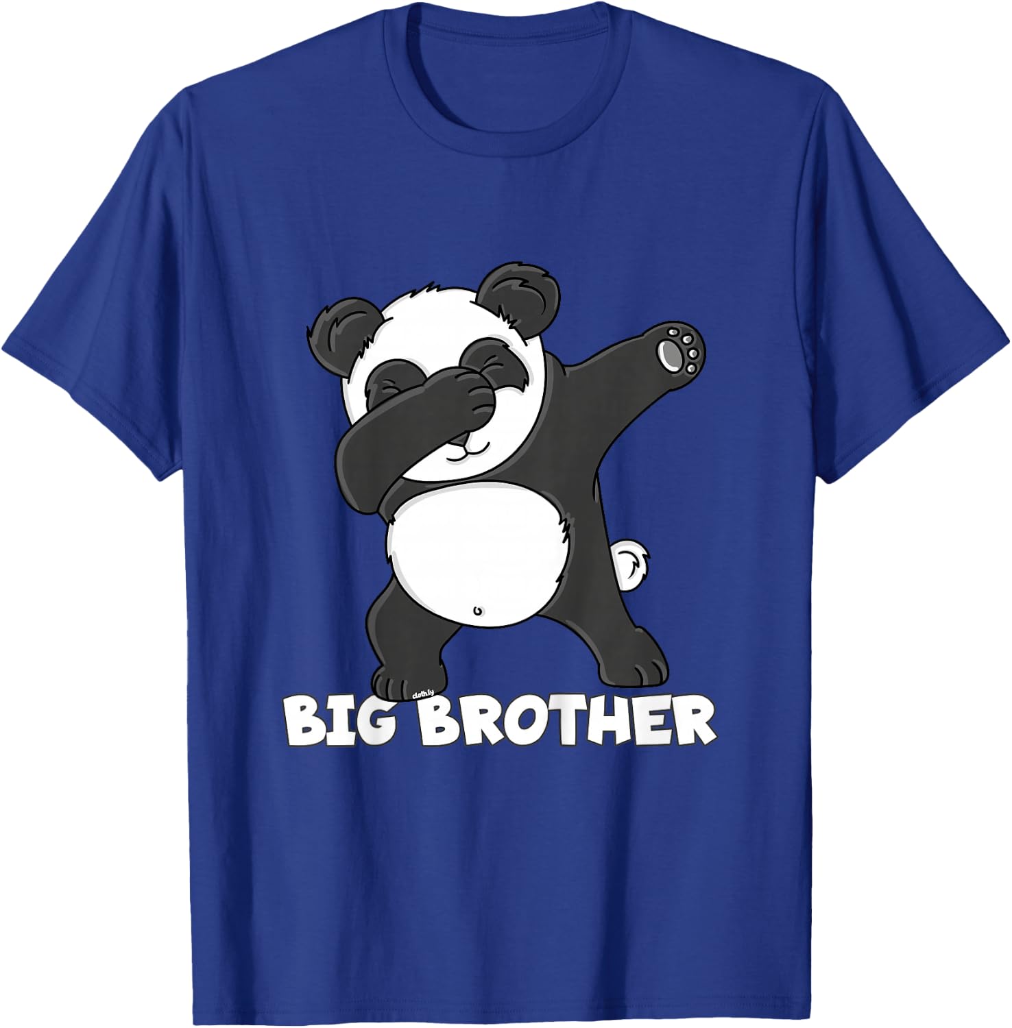 Kids Big Brother Shirt Dabbing Panda T-Shirt - T-Shirt | Royal
