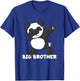 Kids Big Brother Shirt Dabbing Panda T-Shirt - T-Shirt | Royal