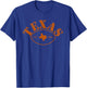 Vintage Texas Est 1845 The Lone Star State Distressed T-Shirt - T-Shirt | Royal
