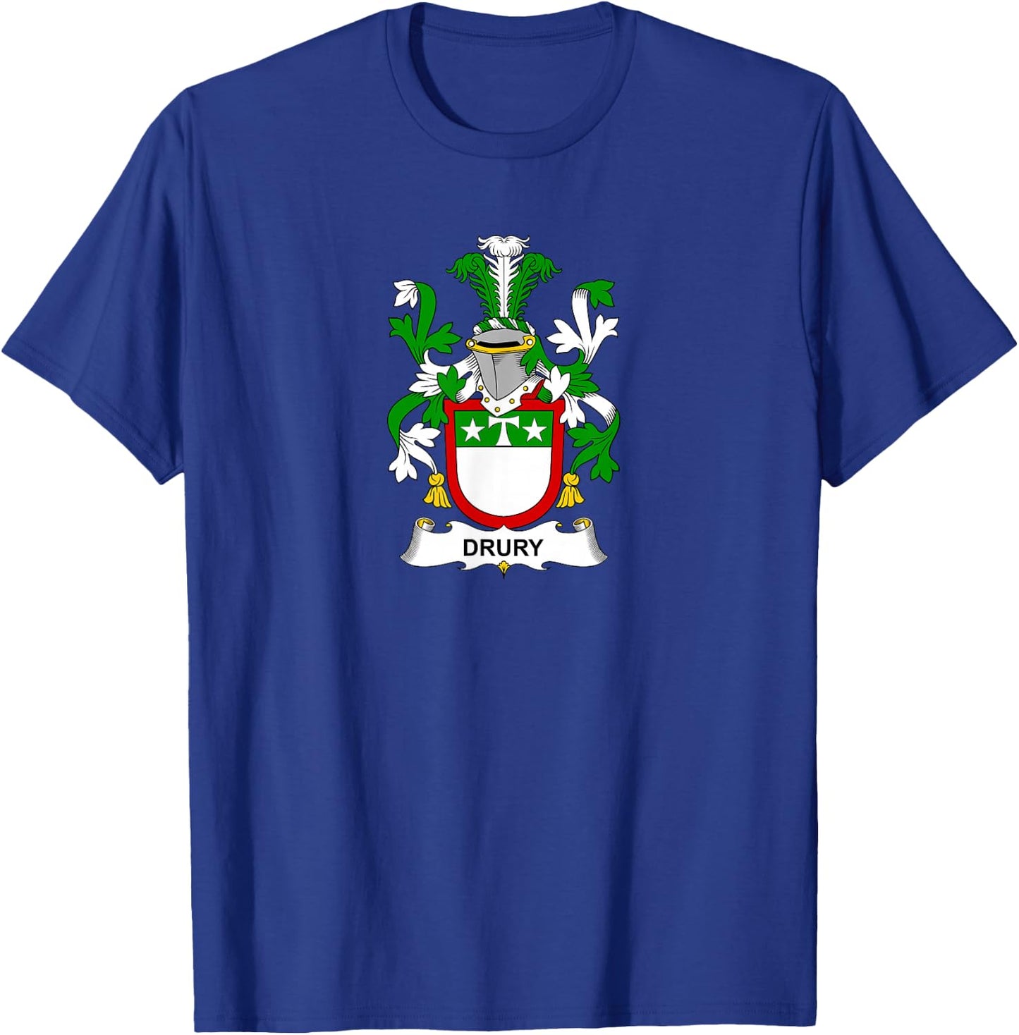 Drury Coat of Arms - Family Crest Shirt T-Shirt - T-Shirt | Royal
