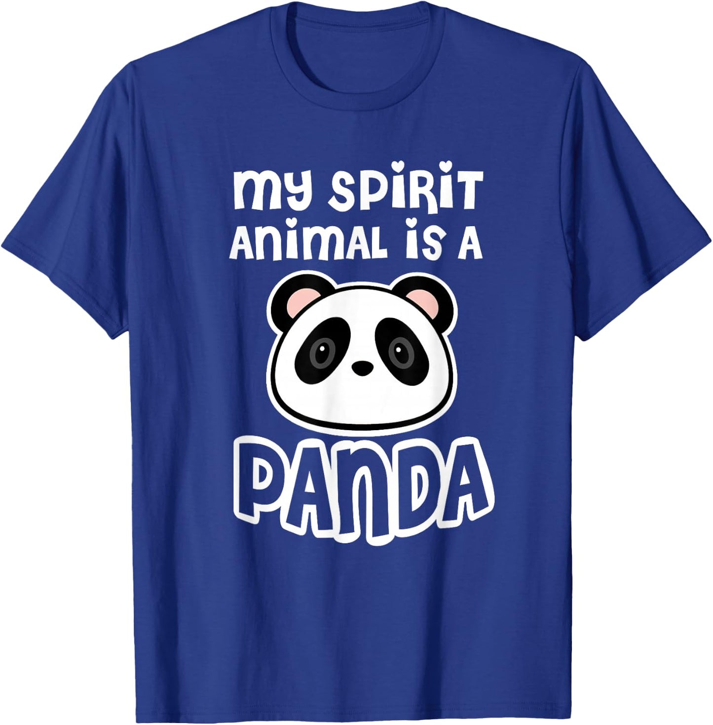 Panda Favourite Animal Cute Panda T-Shirt - T-Shirt | Royal