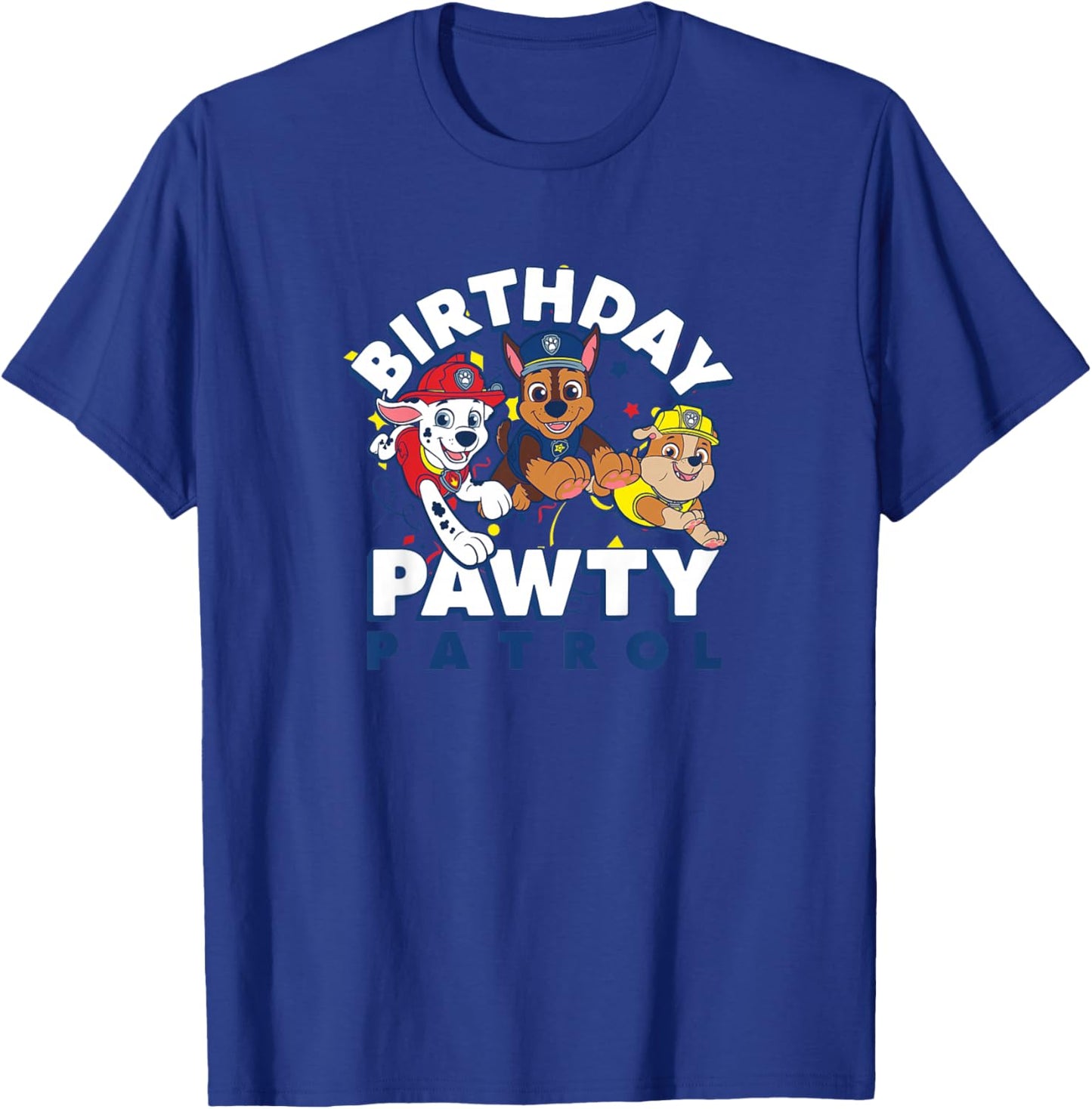 Kids Paw Patrol - Birthday Pawty Patrol T-Shirt - T-Shirt | Royal