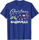 Christmas in NASHVILLE Family Reunion Trip 2025 Matching T-Shirt - T-Shirt | Royal
