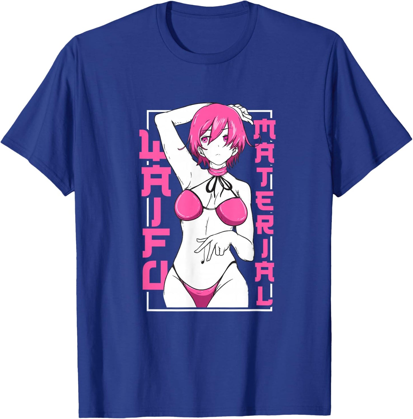 Japanese Anime Shirt Waifu Sexy Anime Girl Anime Lovers Weeb T-Shirt - T-Shirt | Royal