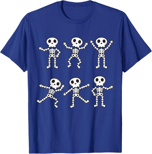 Dancing Skeleton Shirt Toddler Boy Girl Funny Halloween Kids