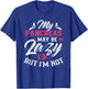 My Pancreas May Be Lazy But I'm Not Diabetic Type Diabetes T-Shirt - T-Shirt | Royal