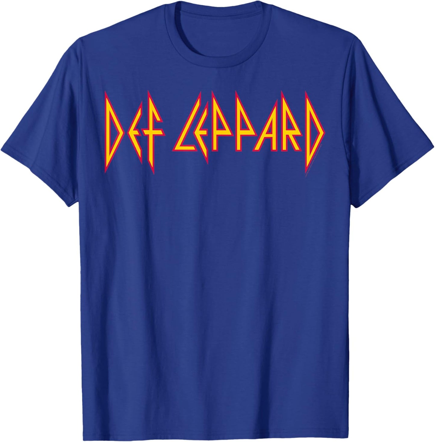 Def Leppard - Classic Logo T-Shirt - T-Shirt | Royal