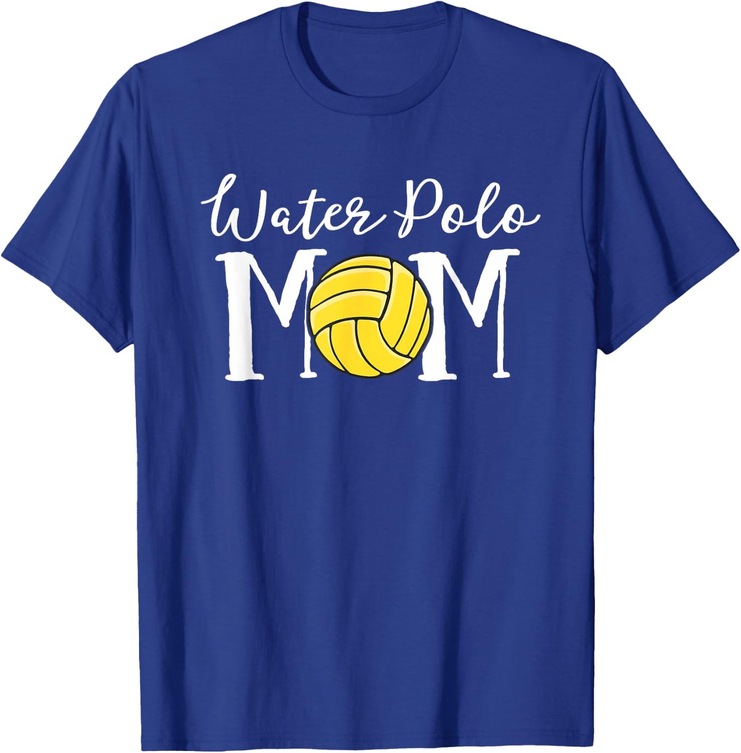 Water Polo Mom Game Day Team Mama Love Mother Women T-Shirt - T-Shirt | Royal