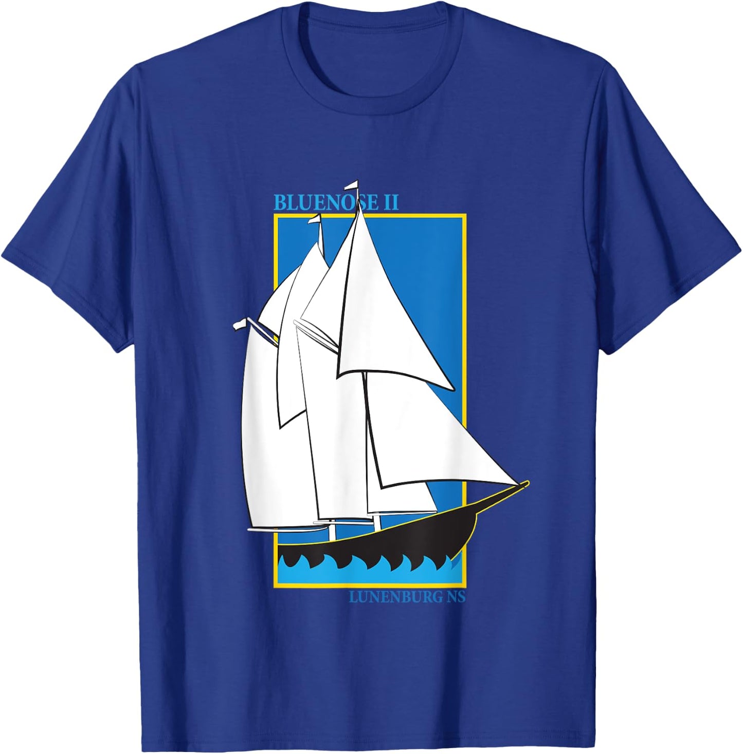 Bluenose II, Lunenburg, Nova Scotia, Canada T-Shirt - T-Shirt | Royal
