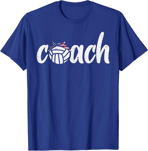 Volleyball Coach US Flag Bandana Vintage Patriotic Men Women