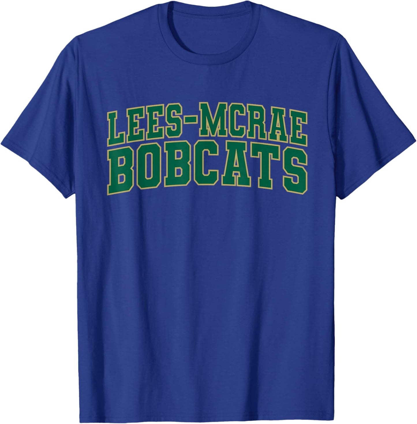 Lees-McRae College Bobcats Apparel Sports Fan T-Shirt - T-Shirt | Royal