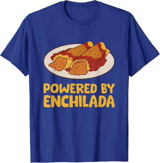 Powered By Enchilada Love Enchilada T-Shirt - T-Shirt | Royal