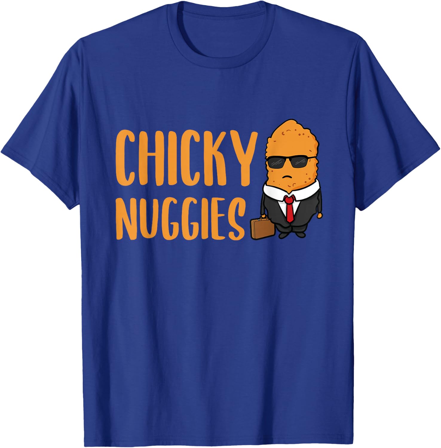 Chicky Nuggies Funny Chicken Nuggets Lover Nug Life Kids T-Shirt - T-Shirt | Royal