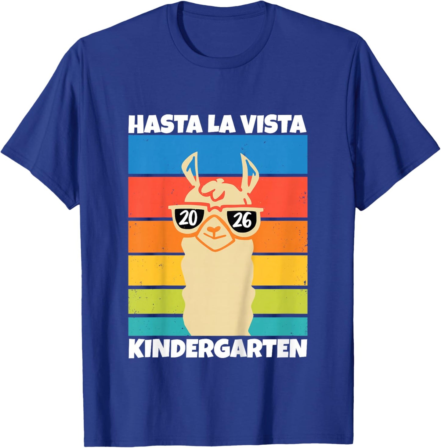 Kinder Kita Abgänger 2026 Hasta La Vista Kindergarten 2026 Kita Ade T-Shirt - T-Shirt | Royal