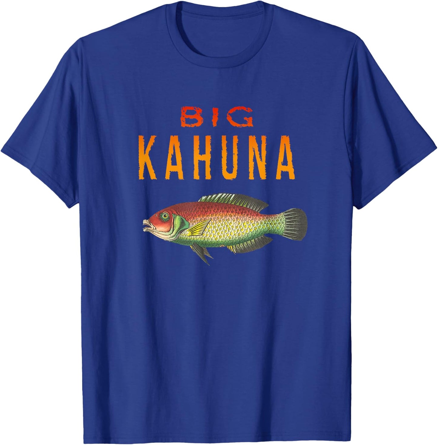 Fish T Shirt Big Kahuna XO4U Original T-Shirt - T-Shirt | Royal