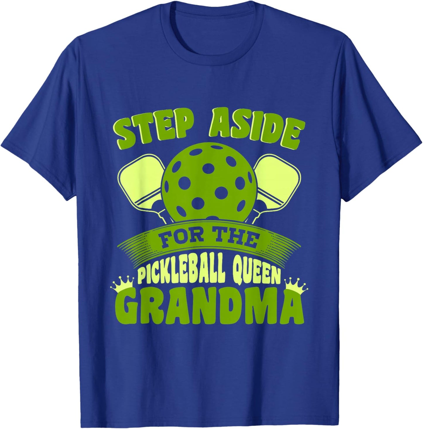 Pickleball Grandma Pickleball Queen Grandma T-Shirt - T-Shirt | Royal