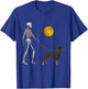 Rottweiler Skeleton Dog Walking Halloween Costume Men Women Kids T-Shirt - T-Shirt | Royal