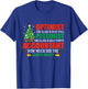 Optimist Pessimist Christmas Accounting Funny T-Shirt - T-Shirt | Royal