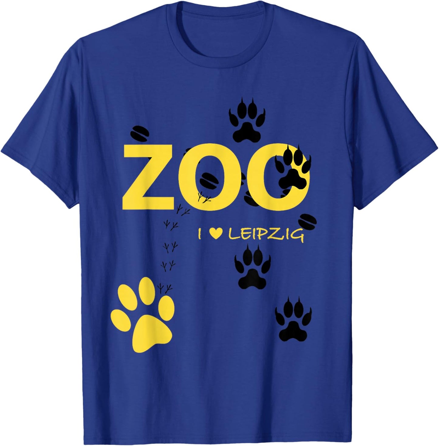 Tierpark Leipzig - Natur auf der Strecke - seltene Tiere erleben T-Shirt - T-Shirt | Royal