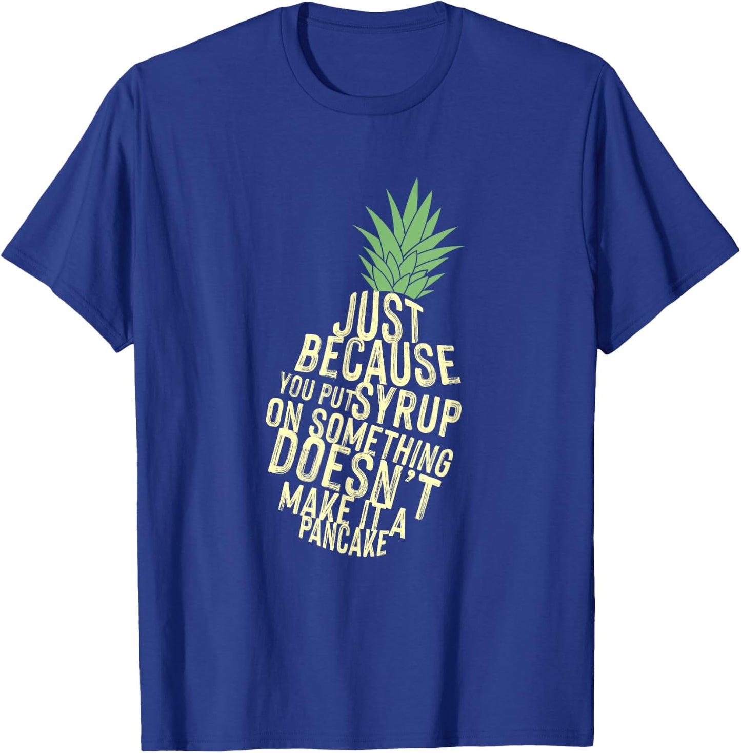 Gus and Spencer - Funny Pineapple - Psych T-Shirt - T-Shirt | Royal