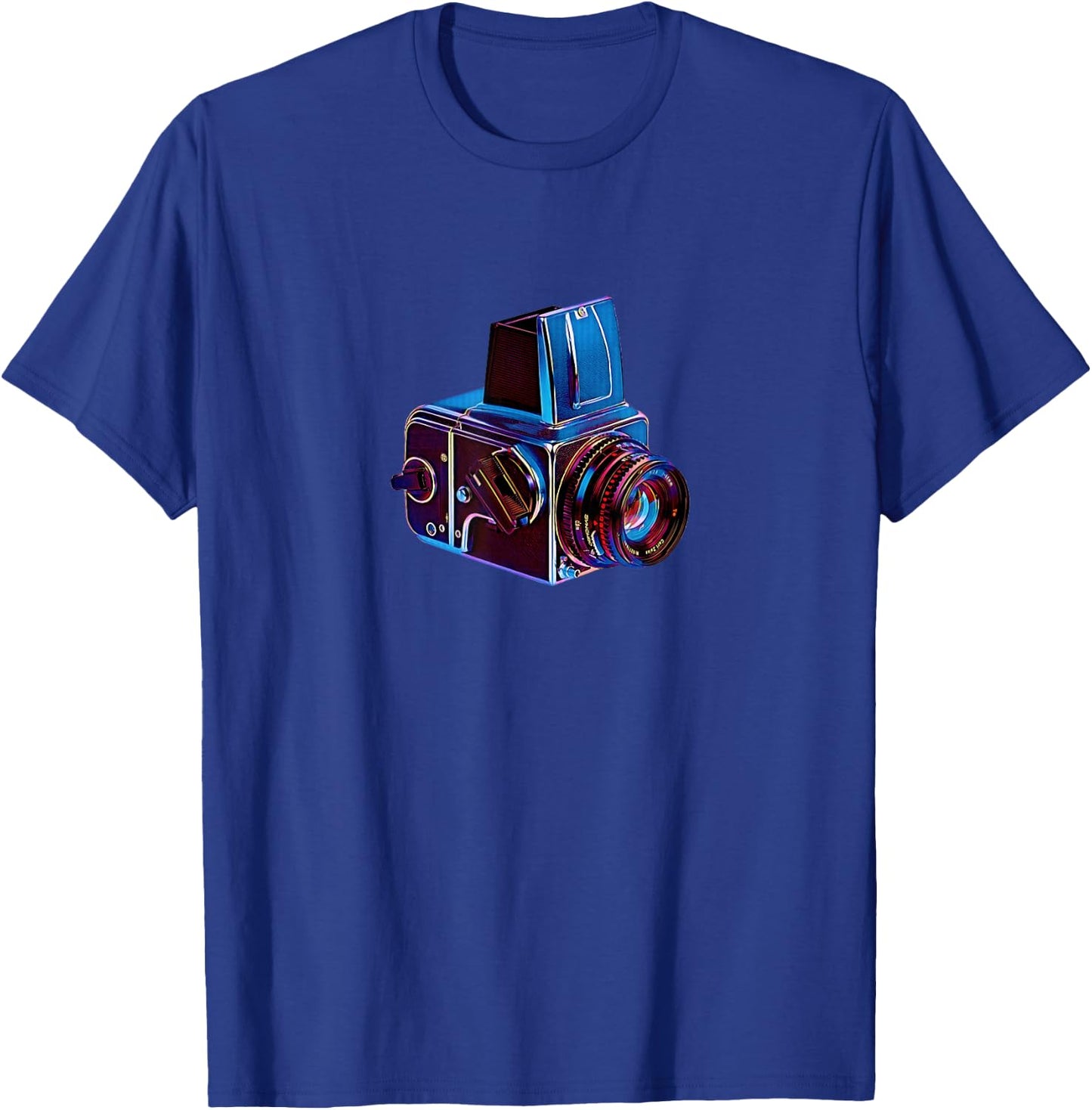 Vintage Hasselblad Style Classic Camera T-Shirt - T-Shirt | Royal