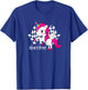 Dirt Track Racing Shirt Take Me To The Races Checkered Flag T-Shirt - T-Shirt | Royal
