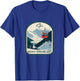 Ski Mont-Tremblant Retro Vintage Style Mont-Tremblant Skiing T-Shirt - T-Shirt | Royal