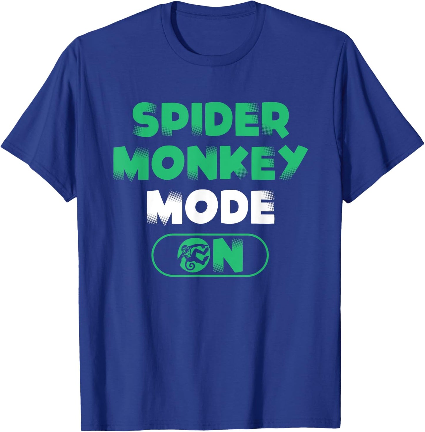 Spider Monkey Lover Jungle Animal Funny Spider Monkey T-Shirt - T-Shirt | Royal