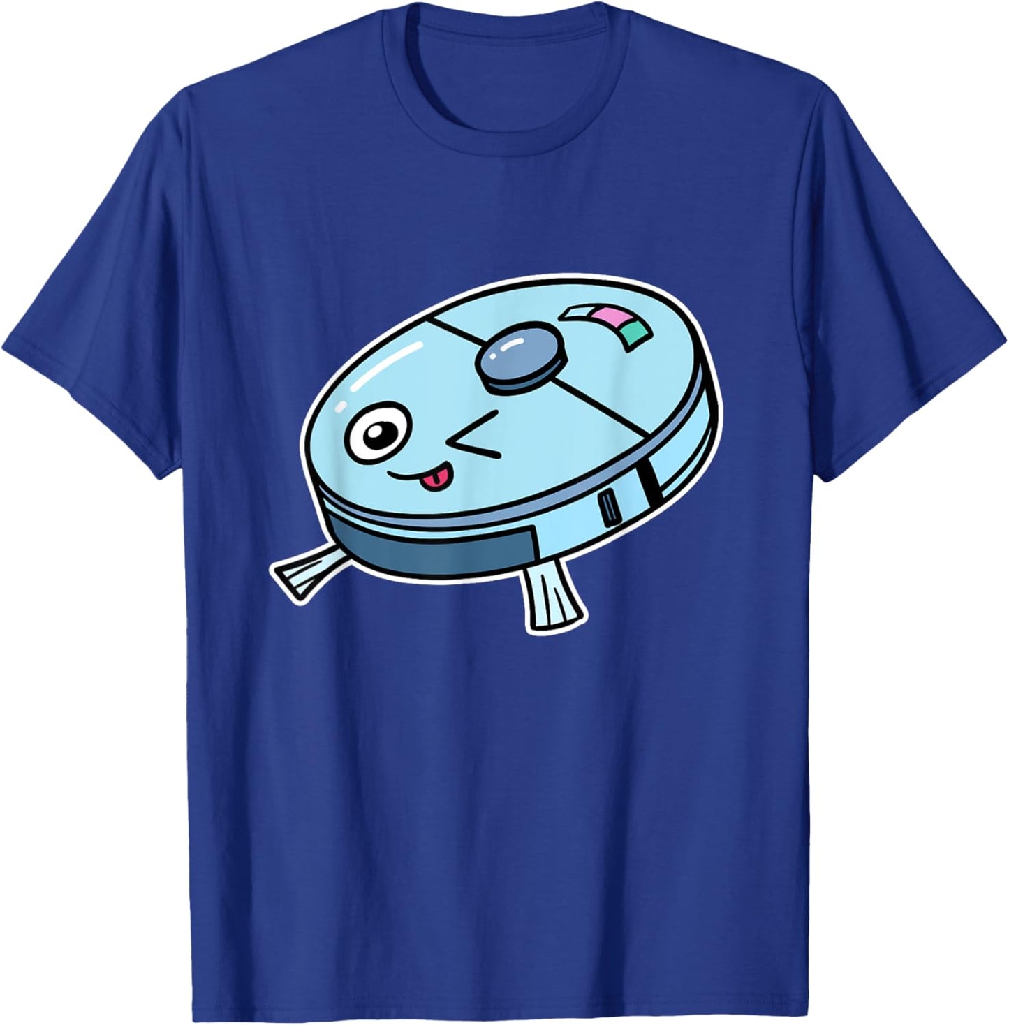 Cute Robot Vacuum Cleaner Vacuum Cleaner Robot Children T-Shirt - T-Shirt | Royal