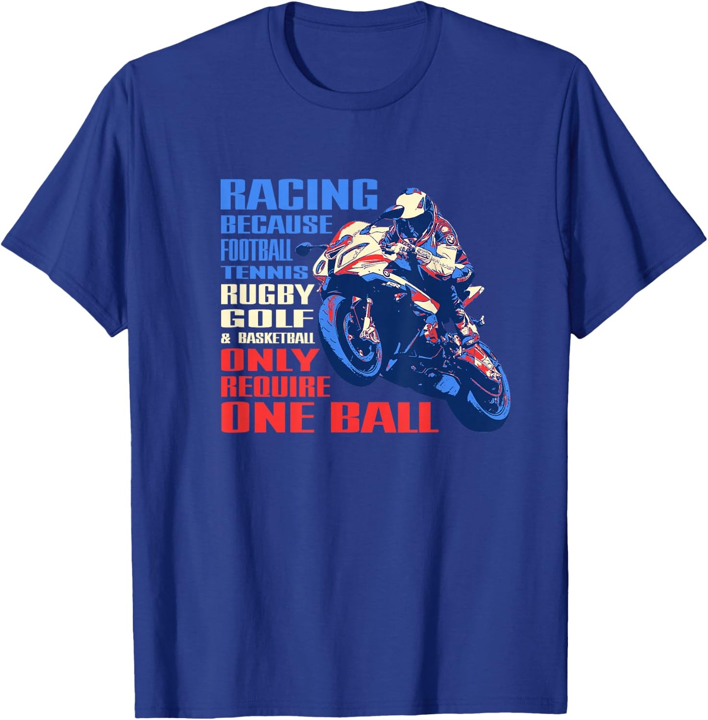 Funny Super Bike Motorcycle Championship Racing T shirt T-Shirt - T-Shirt | Royal