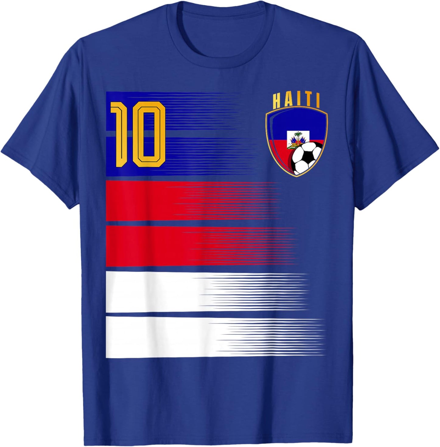 Haiti Flag Haitian Pride Lovers T-Shirt - T-Shirt | Royal