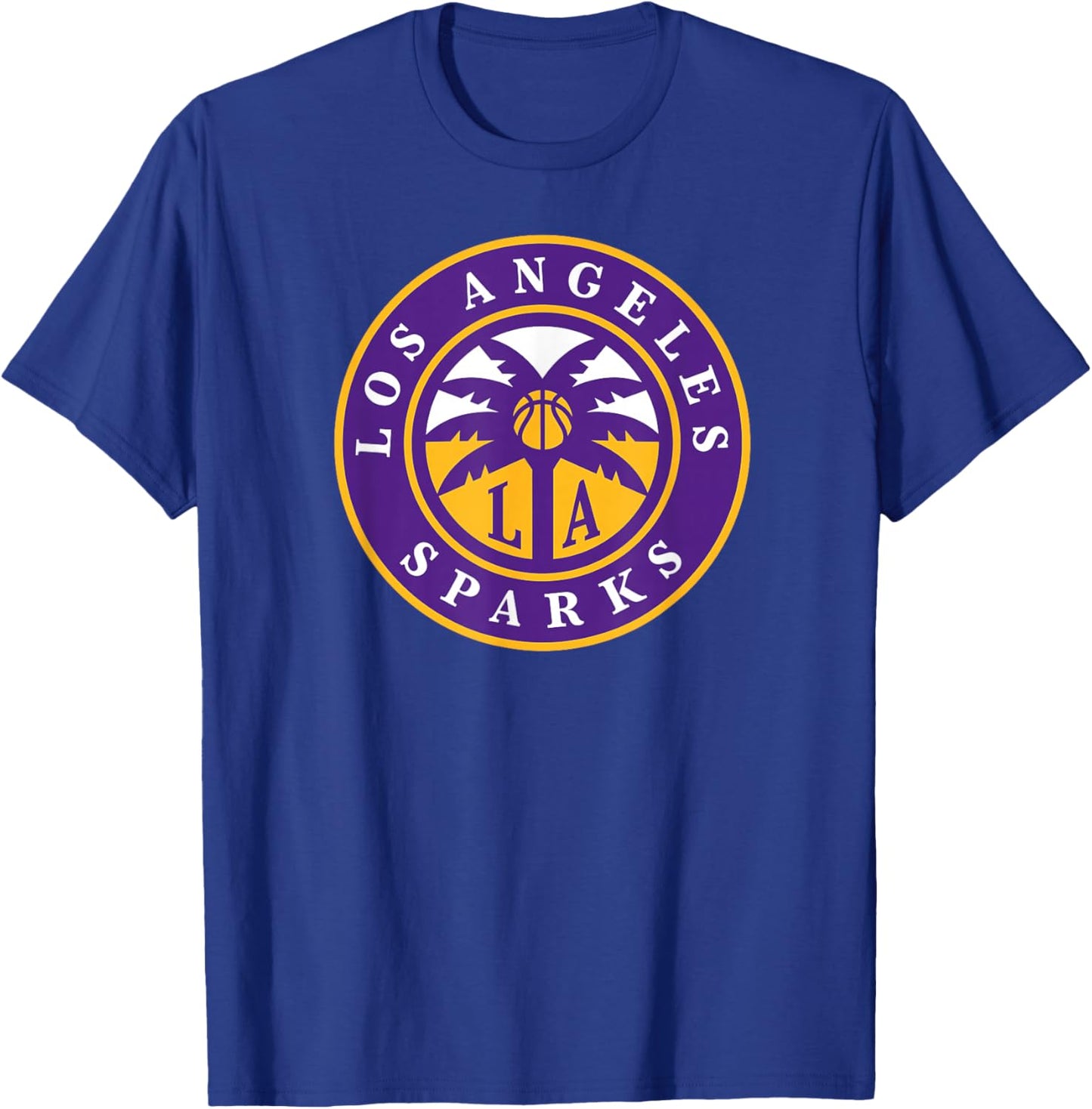 WNBA Los Angeles Sparks Fan Base T-Shirt - T-Shirt | Royal