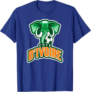 Côte d'Ivoire, Ivory Coast Elephant. , Women & Kids T-Shirt - T-Shirt | Royal