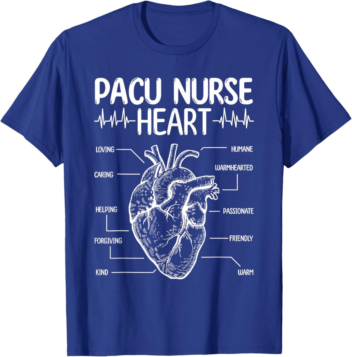 PACU Nurse Accessoires for Work PACU Nursing Essentials T-Shirt - T-Shirt | Royal