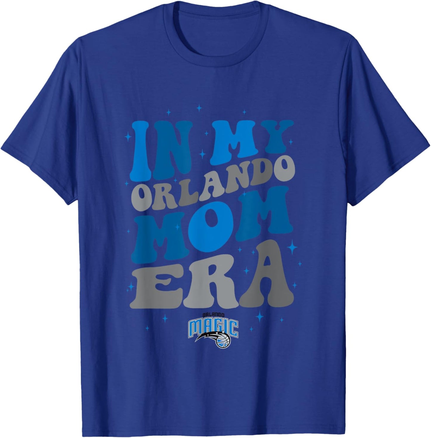 NBA Orlando Magic In My Orlando Mom Era Logo T-Shirt - T-Shirt | Royal